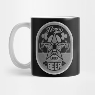 Honey Lager Beer BW Mug